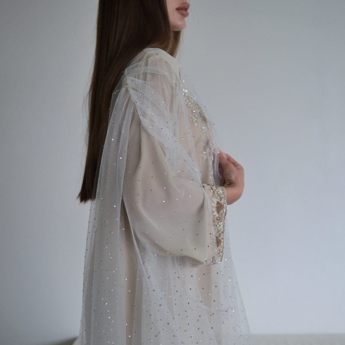 Tulle Abaya with Shaila