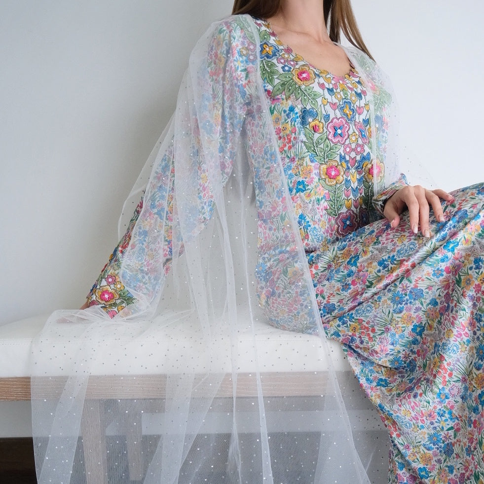 Tulle Abaya with Shaila